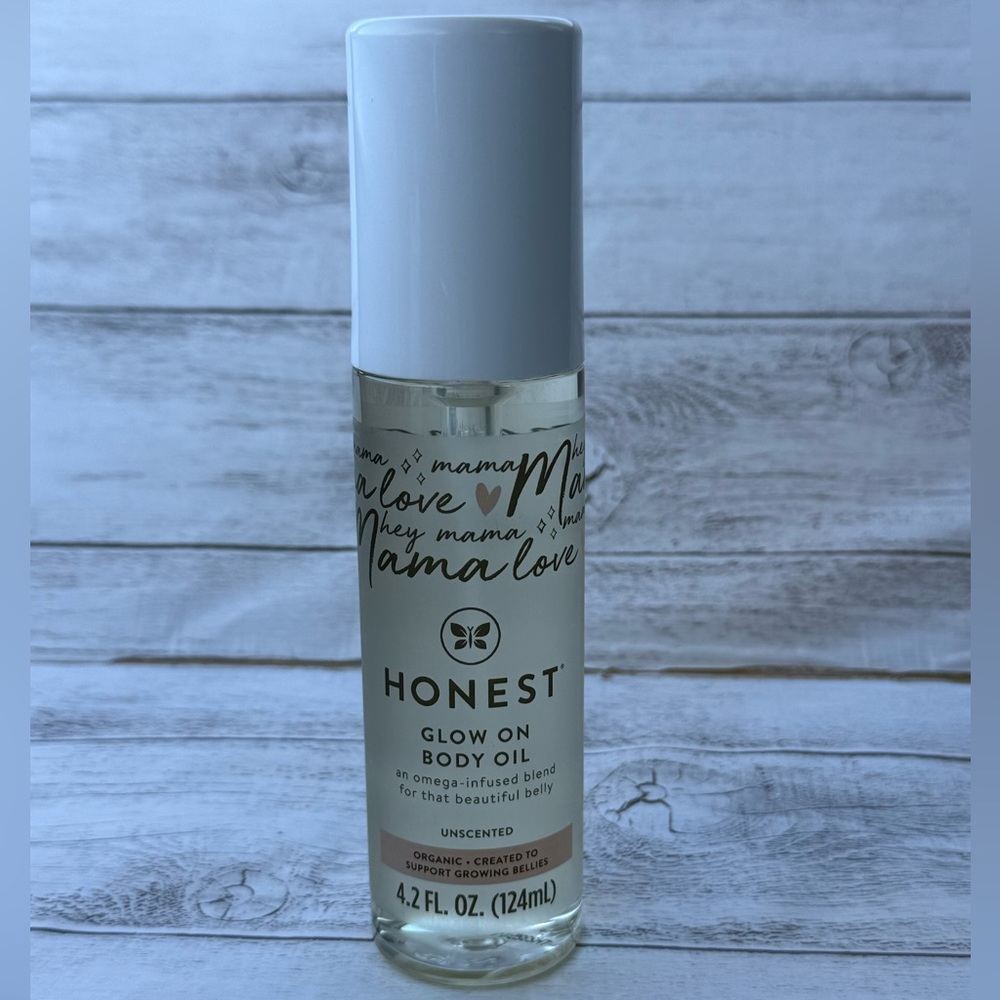 The Honest Company Honest Mama Glow-On Body Oil, 4.2 fl. oz.